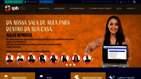 What Institutoipb.com.br website looked like in 2020 (3 years ago)