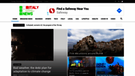 What Italy24news.com website looked like in 2020 (3 years ago)