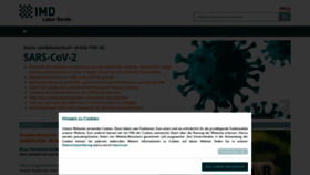What Imd-berlin.de website looked like in 2020 (3 years ago)