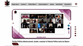 What Ieepco.org.mx website looked like in 2020 (3 years ago)