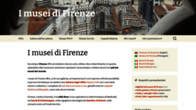 What Imuseidifirenze.it website looked like in 2020 (3 years ago)