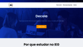 What Ieg.com.br website looked like in 2020 (3 years ago)
