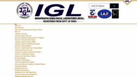 What Igldelhi.com website looked like in 2020 (3 years ago)