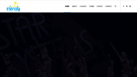 What Intensitydancersstudio.com website looked like in 2020 (3 years ago)