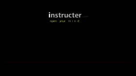 What Instructer.com website looked like in 2020 (3 years ago)