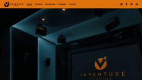 What Inventurestudios.com website looked like in 2020 (3 years ago)