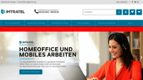 What Imtratel.de website looked like in 2020 (3 years ago)