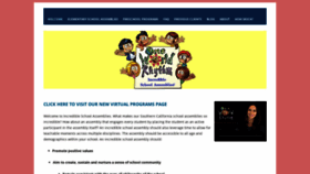 What Incredibleschoolassemblies.com website looked like in 2020 (3 years ago)