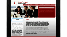 What Inter-consult.com.au website looked like in 2020 (3 years ago)