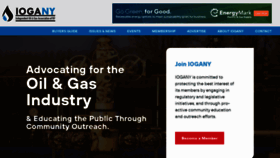What Iogany.org website looked like in 2020 (3 years ago)