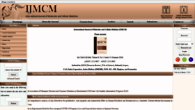 What Ijmcmed.org website looked like in 2020 (3 years ago)