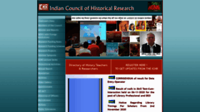 What Ichr.ac.in website looked like in 2020 (3 years ago)