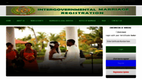 What Intergovernmentalmarriagereg.org website looked like in 2020 (3 years ago)