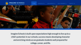 What Imagineschools.com website looked like in 2020 (3 years ago)
