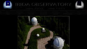What Irida-observatory.org website looked like in 2020 (3 years ago)