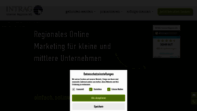 What Intrag.de website looked like in 2020 (3 years ago)
