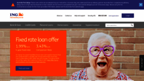 What Ingdirect.com.au website looked like in 2020 (3 years ago)