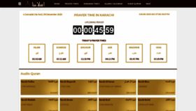 What Islamuna.com website looked like in 2020 (3 years ago)