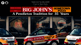 What Ilovebigjohns.com website looked like in 2020 (3 years ago)