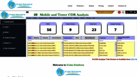What Icubesolution.com website looked like in 2020 (3 years ago)