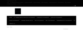 What Internationalscholarshipforum.com website looked like in 2020 (3 years ago)