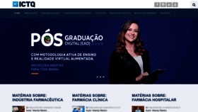 What Ictq.com.br website looked like in 2020 (5 years ago)