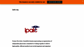 What Ipalc.org website looked like in 2020 (3 years ago)