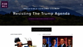 What Indivisiblesoco.com website looked like in 2020 (3 years ago)