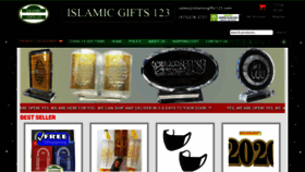 What Islamicgifts123.com website looked like in 2020 (3 years ago)