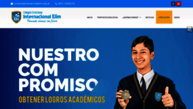 What Internacionalelim.edu.pe website looked like in 2020 (3 years ago)