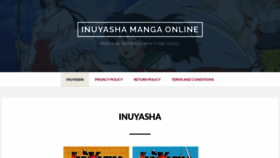 What Inuyashamanga.com website looked like in 2020 (3 years ago)