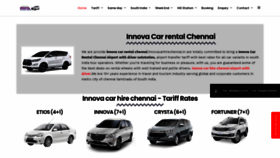 What Innovacarhirechennai.in website looked like in 2020 (4 years ago)