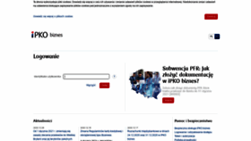 What Ipkobiznes.pl website looked like in 2020 (4 years ago)