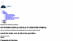 What Internationalfilmindustry.com website looked like in 2020 (3 years ago)