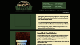 What Island-teak.com website looked like in 2020 (3 years ago)
