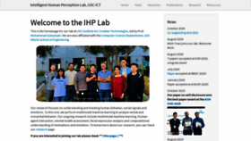 What Ihp-lab.org website looked like in 2020 (3 years ago)