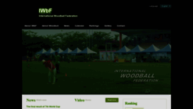 What Iwbf-woodball.org website looked like in 2021 (3 years ago)