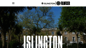 What Islingtonfilmoffice.co.uk website looked like in 2021 (3 years ago)