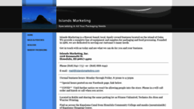What Islandsmarketing.com website looked like in 2021 (3 years ago)