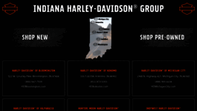 What Indianaharley.com website looked like in 2021 (3 years ago)