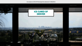 What Icecubedofdenver.com website looked like in 2021 (3 years ago)