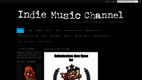 What Indiemusicchannel.com website looked like in 2021 (3 years ago)