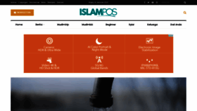 What Islampos.com website looked like in 2021 (3 years ago)