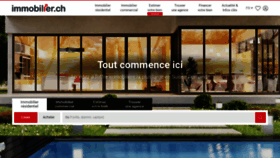 What Immobilier.ch website looked like in 2021 (3 years ago)