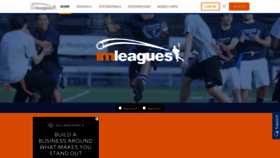 What Imleagues.com website looked like in 2021 (3 years ago)