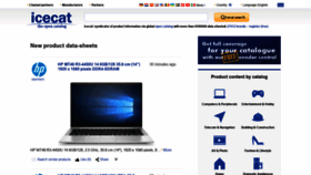 What Icecat.biz website looked like in 2021 (5 years ago)