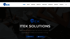 What Iteksolutions.ca website looked like in 2021 (3 years ago)