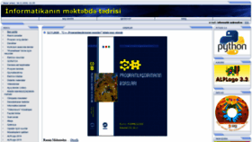 What Informatik.az website looked like in 2021 (3 years ago)