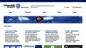 What Imd.uni-rostock.de website looked like in 2021 (3 years ago)