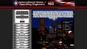 What Iuoe103.com website looked like in 2021 (3 years ago)